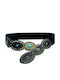 Elastic Black Women's Belt