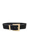 Elastic Women's Black Belt
