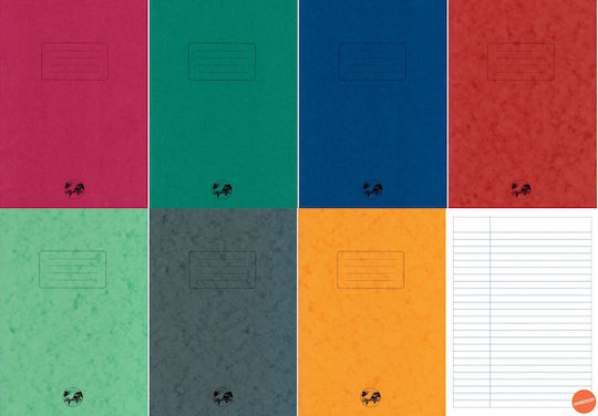 Globus Essay Notebook A4 40 Paper Sheets Red