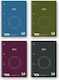 Globus Spiral Ruled Notebook B5 3 Subjects Wave Blue