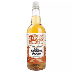 Skinny Food Co Skinny Barista Zero Calorie Syrup 1000ml Salted Caramel Pecan