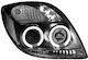 Sonar Μπροστινά Φανάρια Angel Eyes για Toyota Yaris 2006-2009 2τμχ