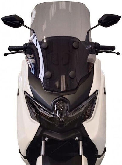 Fabbri Getöntes Visier Motorrad-Windschutzscheibe N-max 125 für Yamaha NMAX 3633/DS