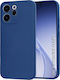 Techsuit Softflex Silicone Back Cover Navy Blue...