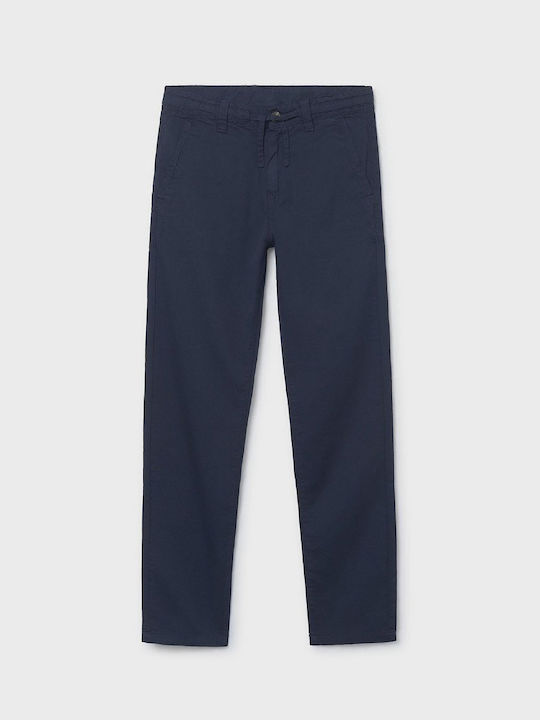 Mayoral Kinderhose Chino Stoff Marineblau