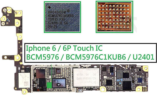 Apple Iphone 6 6 Plus Touch Control IC U2401 BCM5976 Original