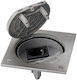 Simon Connect Kse Floor Box Insert Ip66 Schuko Gnizad Stainless Steel Kse1 23 72