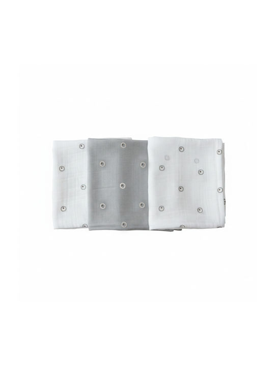 Gamberritos Kids Circles Muslin Swaddle Blanket...