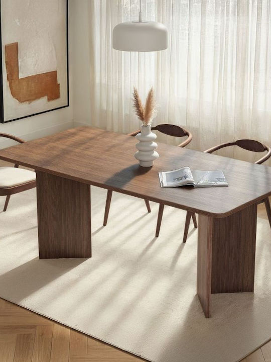 Linza Esszimmer- und Küchentisch Holzschatten W...