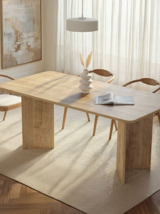 Linza Esszimmer- und Küchentisch Holzschatten E...
