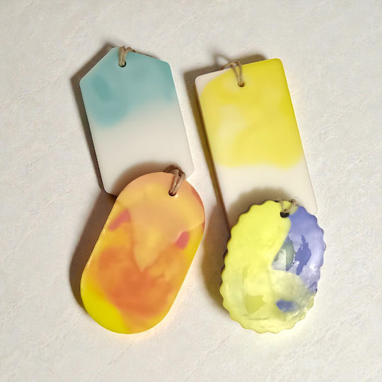 Home Fragrance Wardrobe Scented Tablets Plant Wax Colour Fusion 2 Pieces Baby Kiss Scent