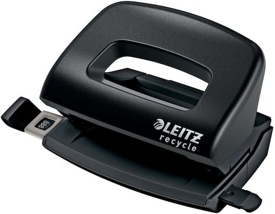 Leitz Paper Punches With Guide 2-Hole Punch In Black Colour