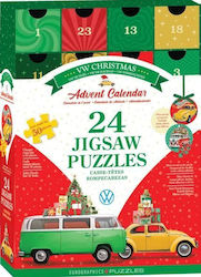 24 Jigsaw Puzzles Eurographics Advent Calendar Vw Christmas
