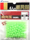Hard Phosphorescent Beads Hayabusa P-420 Ideal For Tenya & Tai Rubber #3.5