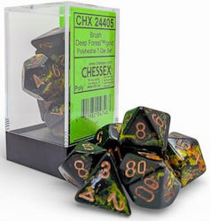 Chessex Pinsel Tiefenwald Polyedrisches 7-Würfe...