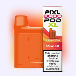 Pixl 8000 Pod Xl Cola Lime 20mg 2+10ml Pixl 8000 Pod Xl Cola Lime 20mg 2+10ml