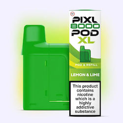 Pixl 8000 Pod XL Zitronen & Limette 20mg 2+10ml