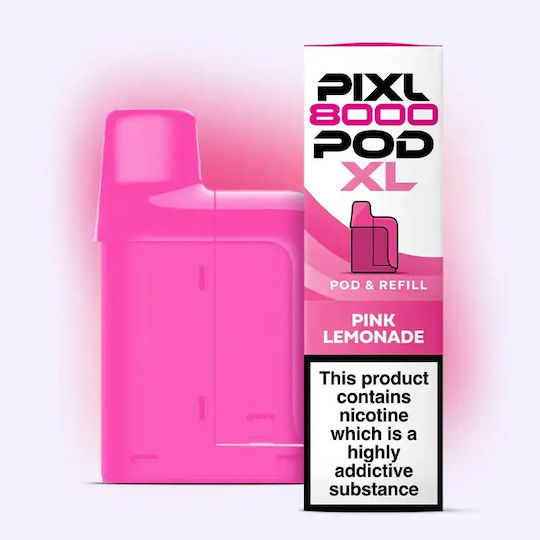 Pixl 8000 Pod Xl Pink Lemonade 20mg 2+10ml