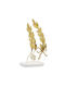 Epilekton-art 07-145 Handmade Tabletop Decor Brass Laurel Branch 16x22