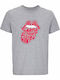 T-shirt Унисекс Rolling Stones You Can't Always Get What You Want Сив Меланж