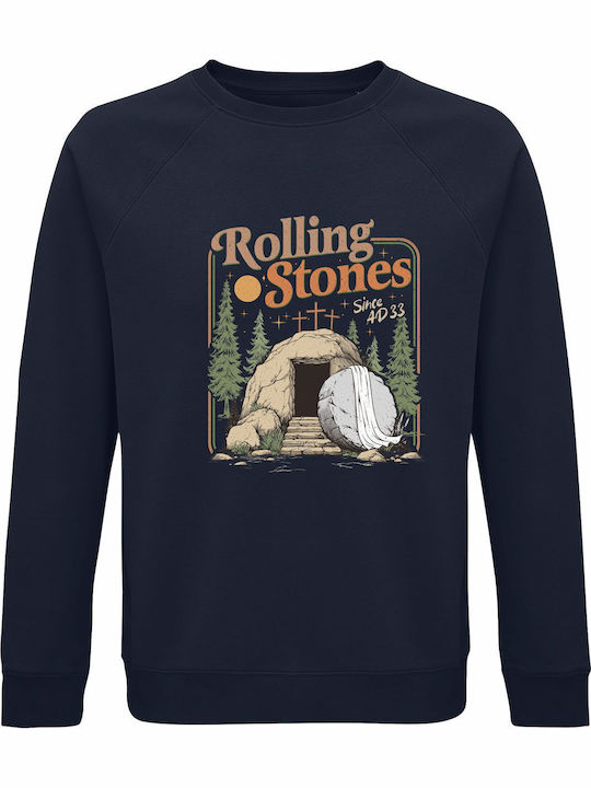 Sweatshirt Organic Unisex " Rolling Stones Funn...