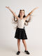 Kids Summer Set with Shorts 2pcs Beige