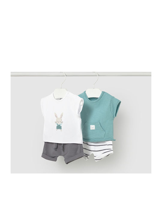 Mayoral Kids Set with Shorts Summer 4 Pieces Li...