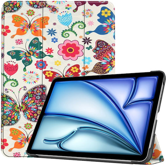Husă Tabletă Ipad Air 11 2024 Air 11 2025 Skyddar Innovation Stand Multi-unghi Funcție Sleep Wake Foldpro Butterfly Set Autocolant