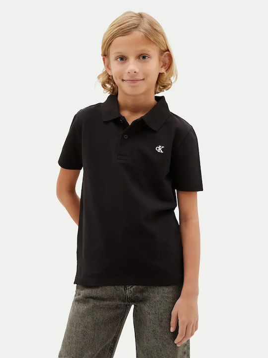 Kids Top Short-sleeved Black