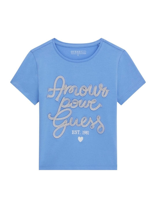 Guess Kids T-shirt Light Blue