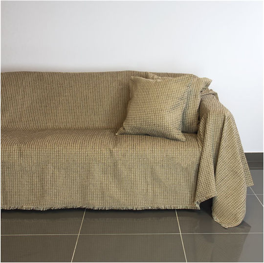 Fennel Ριχτάρι Τριθέσιου Καναπέ Chenille 180x300εκ. Καφέ 18C01BR3 Fennel Ριχτάρι Τριθέσιου Καναπέ Chenille 180x300εκ. Καφέ 18C01BR3
