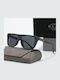 King Unisex Γυαλιά Ηλίου με Μαύρο Σκελετό και Γκρι Polarized Φακό SUNKI345-SN030