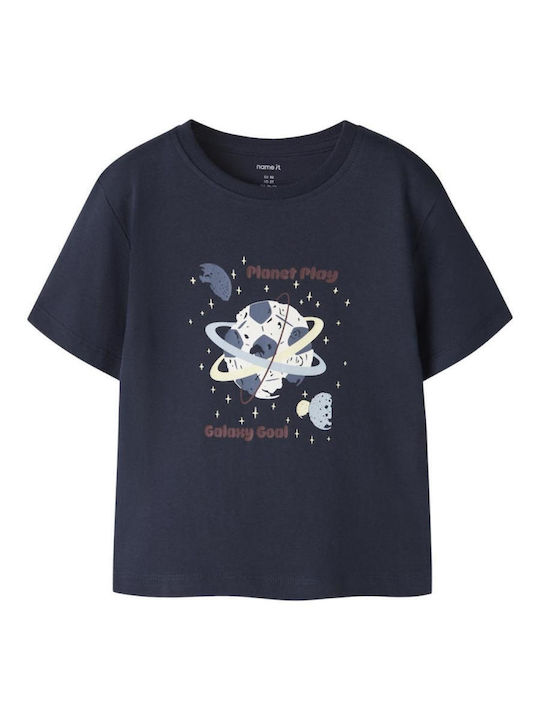 Name It Παιδικό T-shirt Μπλε Navy