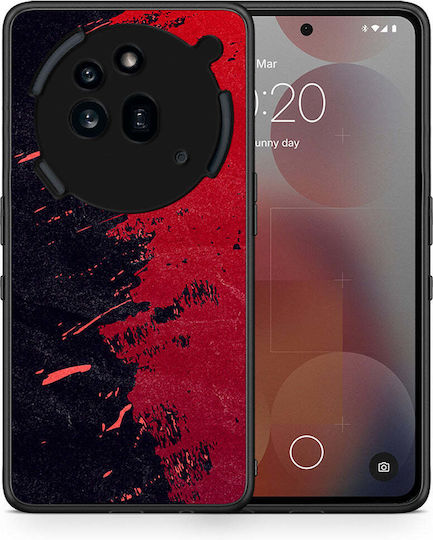 Red Paint Nothing Phone 3a Pro 5g Θήκη