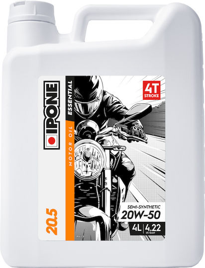 Ipone 20W-50 Ulei Motocicletă Pentru Motoare Cu Patru Timpi 4l