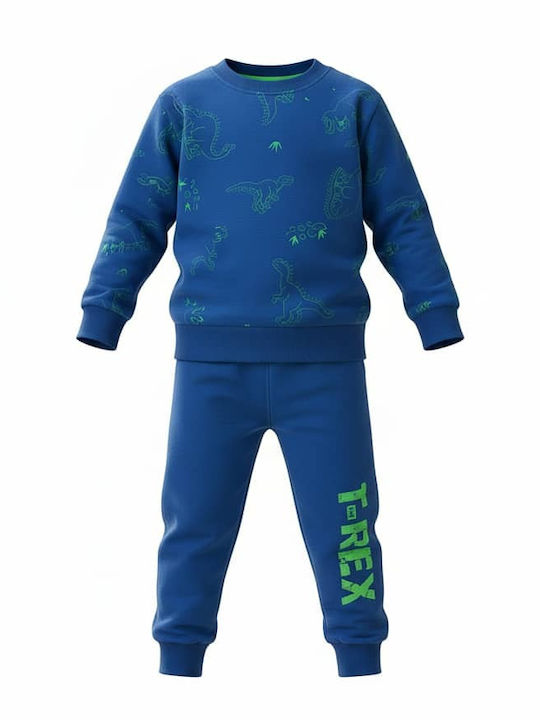 Nek Kids Wear Set Trening pentru Copii Albastru Royal