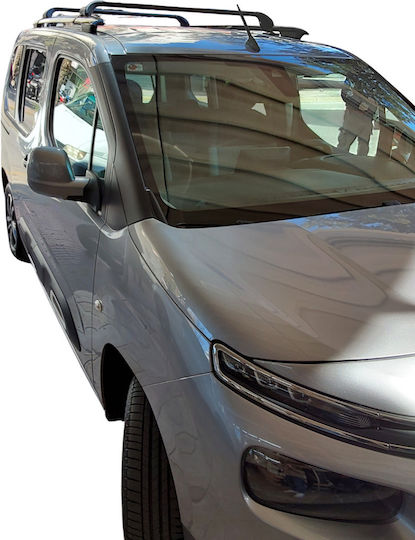 Nordrive Metallic Car Roof Bars for Citroen Berlingo 2018-2022 Set with Roof Rack Legs