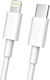 Cablu De Date Cu Încărcare Rapidă Alista Home Power Delivery 27w Compatibil Iphone Tip-c La Port Lightning Lungime 1 M Alb