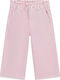 Kids Denim Trousers Pink