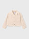 Kinderjacken & Winterjacken Kinder Jeans Jacke Kurz Beige