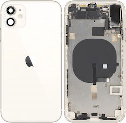 Капак Батерия Средна Рамка iPhone 11 Бял Swap
