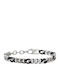Rosso Amante Men's Chain Bracelet Made of Stainless Steel