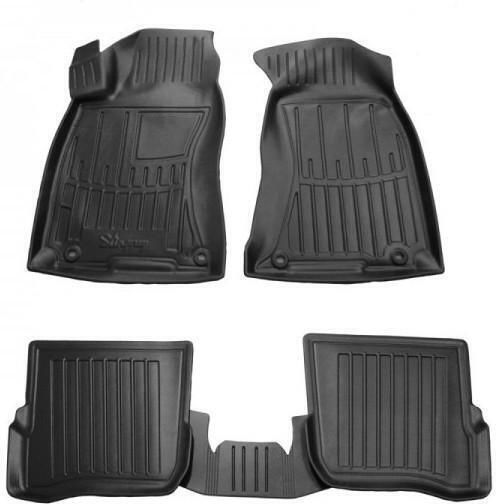 Race Action Car Mats VW Passat B5 1996-2005 5-Door Rubber Raised Sides Fastenings Passenger Cars 5 Pieces 5024035/st
