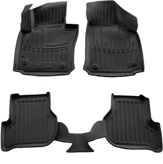 Race Action Πατάκια Seat Leon Ii 1p 2005-2012 5πορτο Λάστιχο Σκαφάκια Προστατευτικά Κουμπώματα Επιβατικά Αυτοκίνητα 4 Τεμ 5048024/st