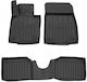 Race Action Car Mats Mini Countryman R60 2010-2016 5-Door Rubber Raised Sides Protective Fasteners Passenger Cars 4 Pieces 5032024/st