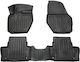Race Action Car Mats Volvo Xc60 Y20 2008-2017 5-Door Rubber Trays Protective Fasteners Passenger Cars 5 Pieces 5037025/st