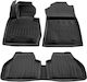 Race Action Car Mats Bmw Series X3 F25 2010-2017 5-Door Rubber Raised Sides Protective Fasteners Passenger Cars 5 Pieces 5027055/st