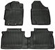 Race Action Car Mats Toyota Yaris III XP13 2011-2020 3-Door 5-Door Rubber Raised Sides Fastenings Passenger Cars 4 Pieces 5022574/st