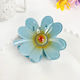Hair Claw Clip with Flower