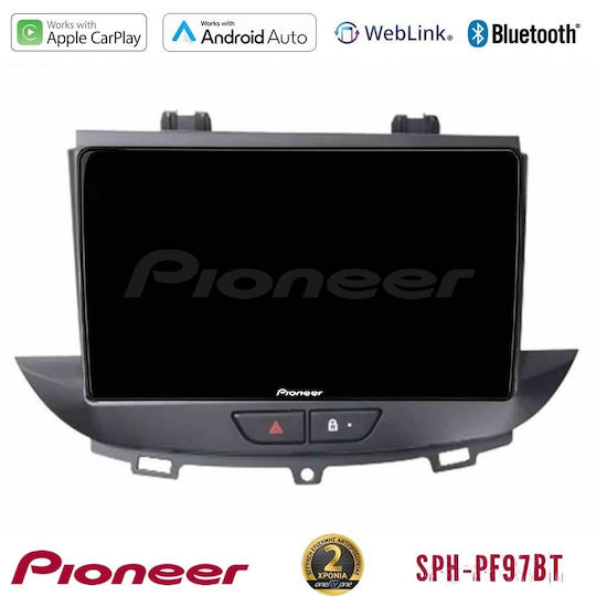 Pioneer Car Audio System for Opel Grandland / Crossland X / Grandland X 2017-2020 (Bluetooth/USB/AUX/WiFi/GPS/Apple CarPlay/Android Auto) with 9" Touch Screen